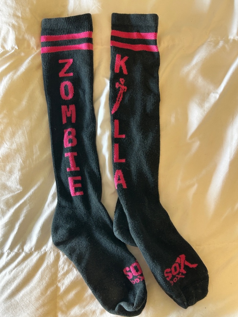 Sox Box Zombie Killa knee High socks